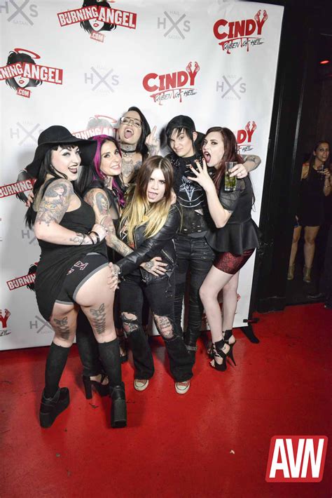 cindy queen of hell release party avn