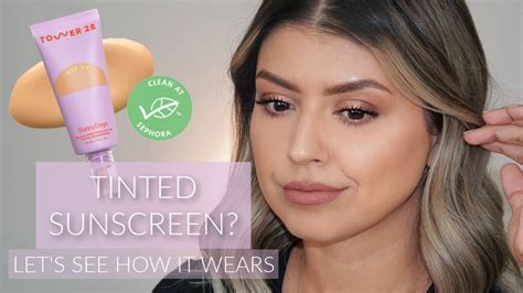 tower  beauty tinted sunscreen foundation review full day