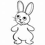 Bunny Coloring Easter Pages Rabbit Kids Drawing Color Para Colorir Playboy Boyama Print Coelho Kid Desenhos Getdrawings Clipartmag Bugs Sayfaları sketch template