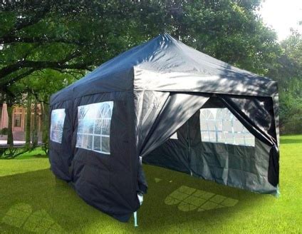 heavy duty    black ez pop  party tent