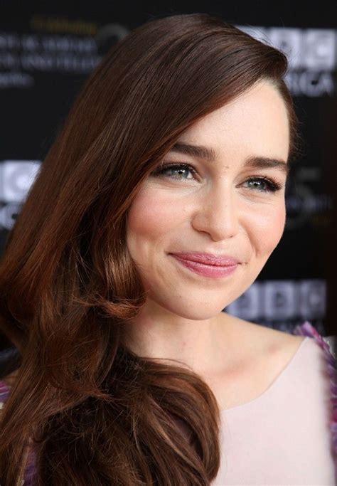 Emilia Clarke Smiles With Her Whole Face
