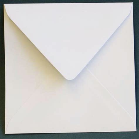 briefumschlag  cm quadratisch weiss exe briefkuvert kuverts