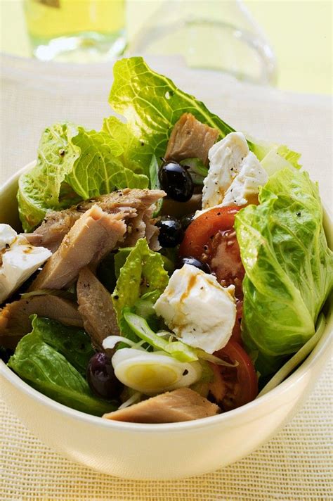 Mixed Green Salad With Tuna Recipe Eat Smarter Usa