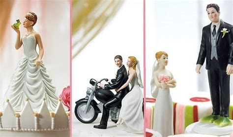 une figurine de gateau de mariage tendance paperblog