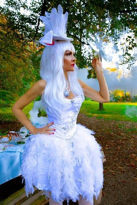 white rabbit alice in wonderland costume cosplay womans festive party