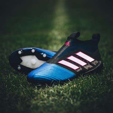 blauwroze adidas ace purecontrol voetbalschoenen voetbal schoeneneu