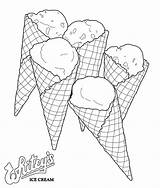 Whitey Cones sketch template