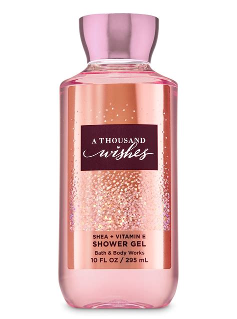a thousand wishes shower gel bath and body works australia official site