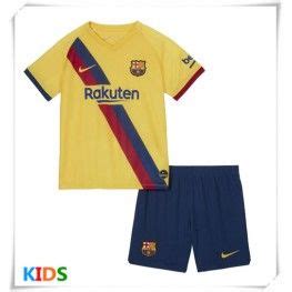 barcelona uit tenue kids  korte mouw korte broeken barcelona shirt football kids