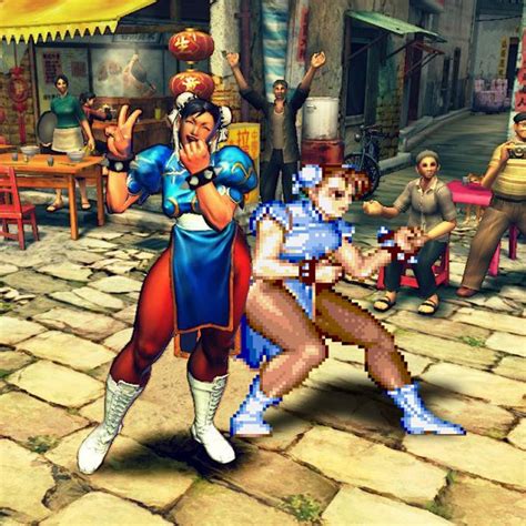chun li  chun li street fighter art video game characters video