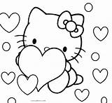 Kitty Hello Coloring Christmas Pages Printable Getcolorings Color Print sketch template
