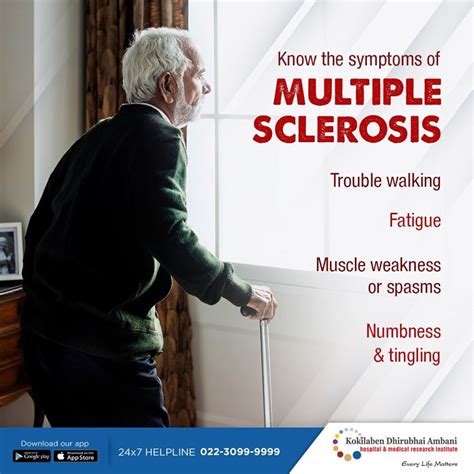 symptoms  multiple sclerosis
