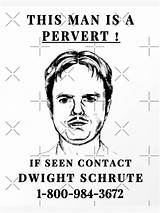 Dwight Schrute Bossbabe Pervert sketch template