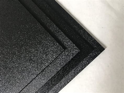 abs black plastic sheet      textured  side vacuum forming