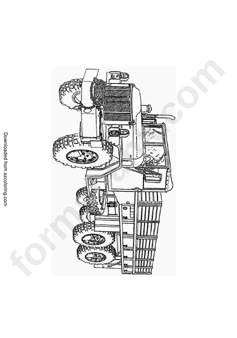 army truck coloring sheet printable