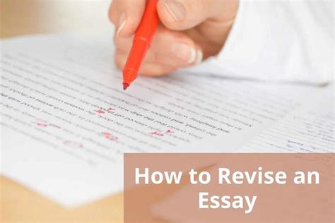 revise  essay   steps total assignment