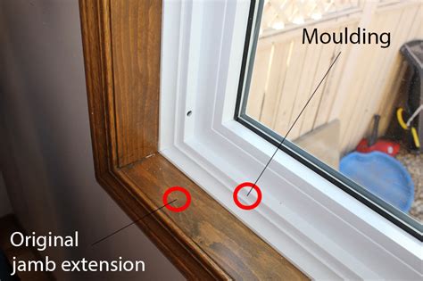 window jamb extension test fit