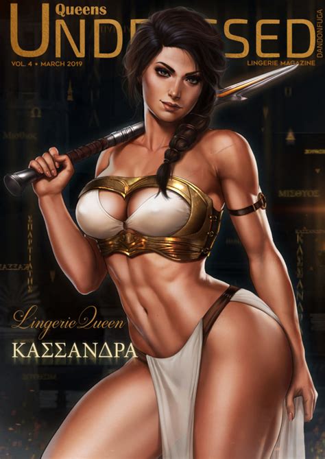 lingerie queen kassandra ~ assassin s creed fan art by
