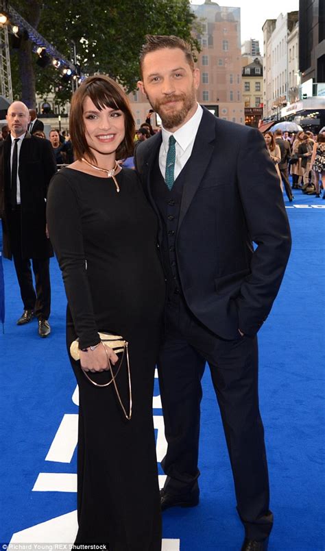 tom hardy s wife charlotte riley pregnant at legend