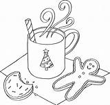 Coloring December Pages Hot Chocolate Christmas Cocoa Cookies Cup Drawing Kids Starbucks Mug Sheets Colouring Adult Bestcoloringpagesforkids Getdrawings Colors Template sketch template