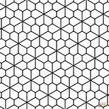 Tessellation Tessellations Escher Teselaciones Teselado Isometric Mosaik Ausdrucken Tesselation Mosaicos Mosaic Tiling Floret Pentagonal Supercoloring Baldosas Vorlagen sketch template