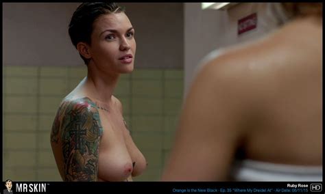 Naked Ruby Rose In Orange Is The New Black