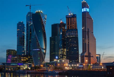 moscows high rise bohemia  international business district   business archdaily