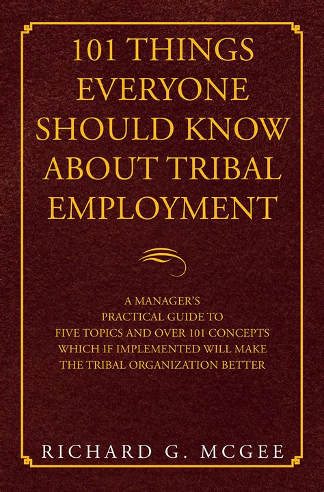 tribal employment  managers