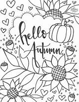 Autumn Celebrate sketch template