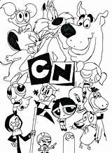 Cartoon Coloring Pages Network Characters Disney Drawing Cartoons Show Printable 90s Print Nickelodeon Color Sheets Talent Regular Shows Kids Adult sketch template