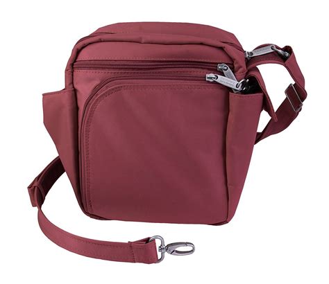 safe bags anti theft rfid medium organizer purse  pockets travel  detachable strap