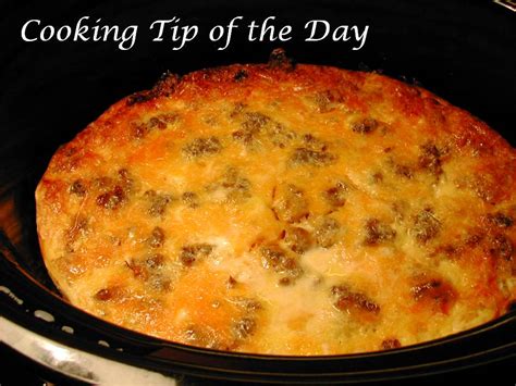 cooking tip   day recipe crockpot breakfast casserole