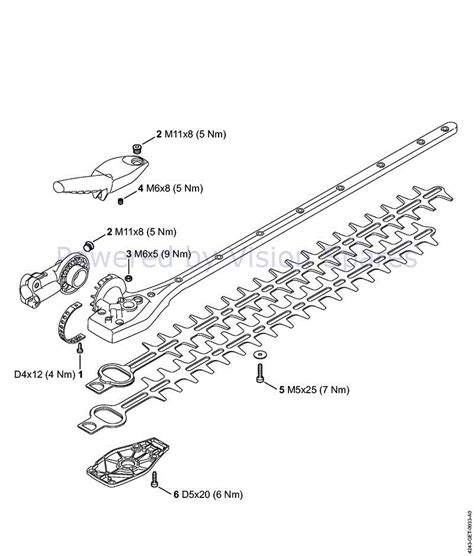 stihl hedge cutter parts list webmotororg