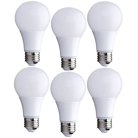 pack bioluz led  watt light bulb replacement warm white  dimmable  led light bulbs