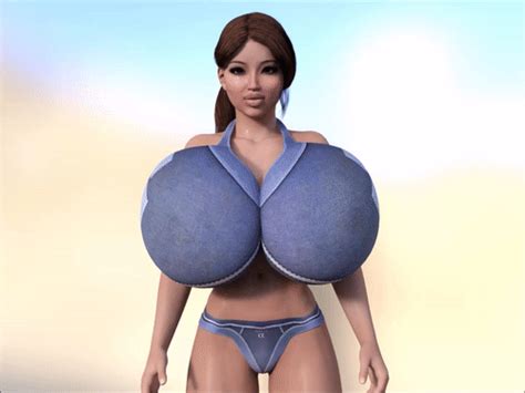 my busty animation tests for upcoming video 56 pics