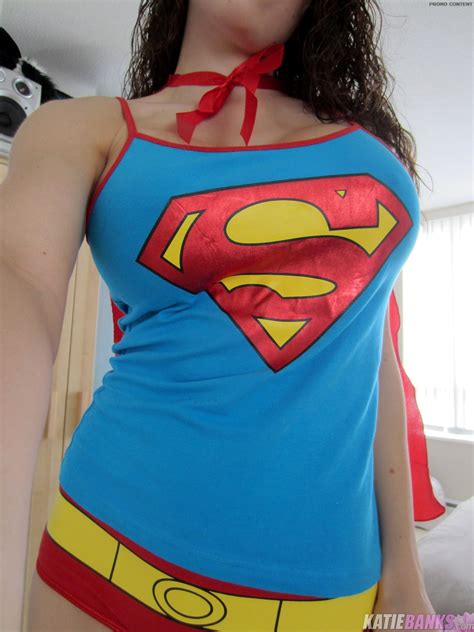 Katie Banks Is A Superhero With Big Tits And Her Power Is