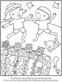 coloring page garden coloring home