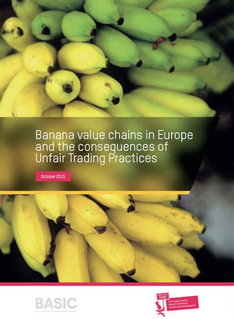 the problem with banans environmental and social issues in the trade