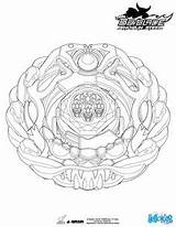Burst Beyblade Coloring Pages Xcalius sketch template