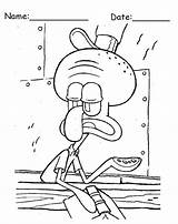Spongebob Squidward Printablesfree sketch template