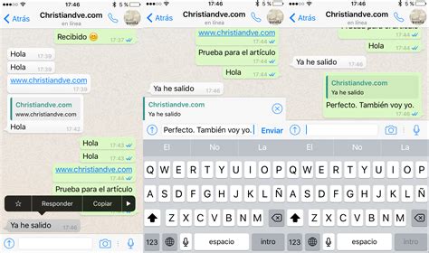 whatsapp como responder  citar mensajes concretos en iphone  android
