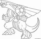 Coloring Pages Palkia Pokemon Printable Generation Print Legendary Info sketch template