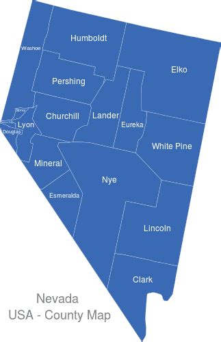 Nevada Countys Interaktive Landkarte Image Maps De