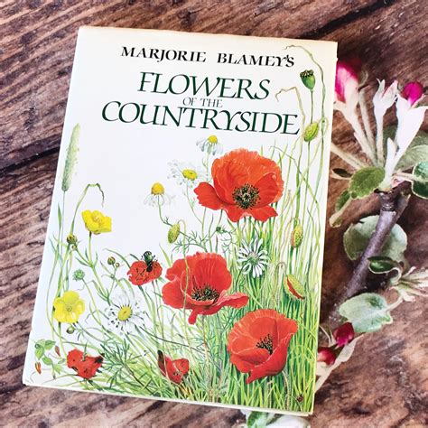 Flowers Of The Countryside Vintage Book By Marjorie Blamey Botanical