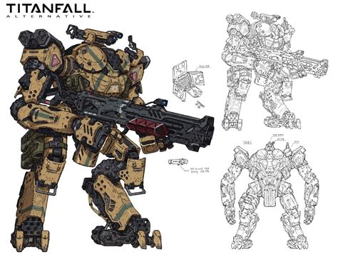 Titanfall Alternative Art By Woo Kim This Is Forthepixels