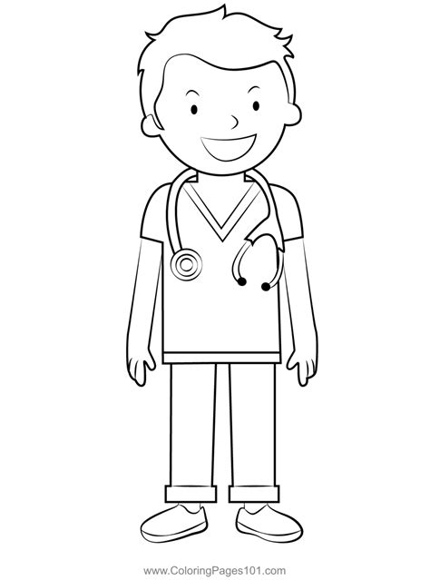doctor coloring pages children