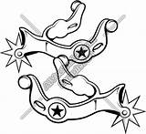 Spur Spurs Clipart Cowboy Drawing Getdrawings Clipground sketch template
