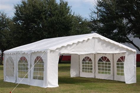 budget party tent canopy gazebo white