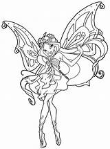 Winx Coloring Pages Club Enchantix Fairy Choose Board Printable sketch template