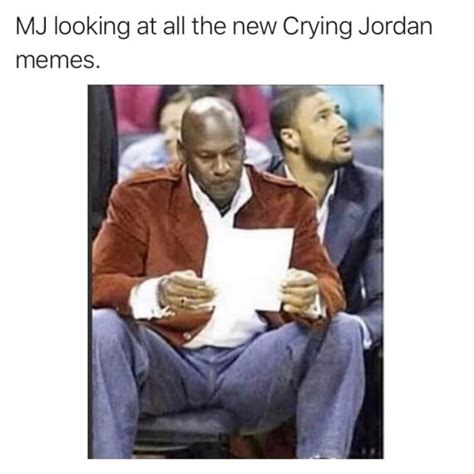 mj looking at crying jordan memes sportige